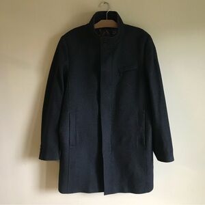 Ted Baker London Black Pea Coat Size 6